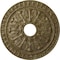 Ekena Millwork Warsaw Medallion (Canopies up to 3 1/2"), 18"OD x 3 1/2"ID x 1 3/8"P, Mississippi Mud Crackle CM18WAMMC - alternate 1